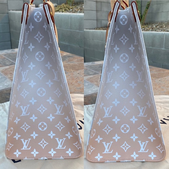 SOLD Louis Vuitton By The Pool Onthego GM Giant Monogram Tote - Picture 9 of 16